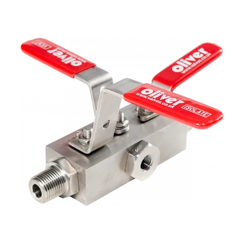 T-Type 20mm Instrument DBB Valve