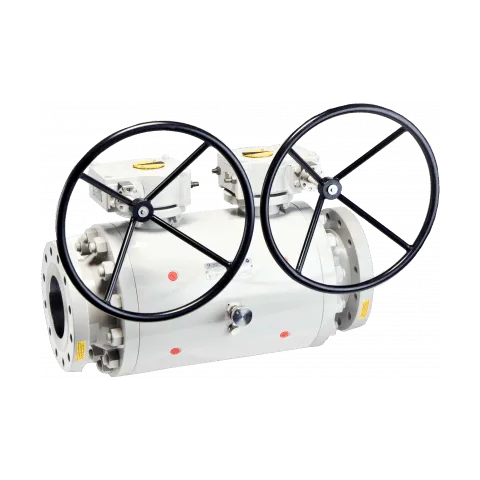 Trunnion Ball Valve DBB Flanged 3 Piece Design